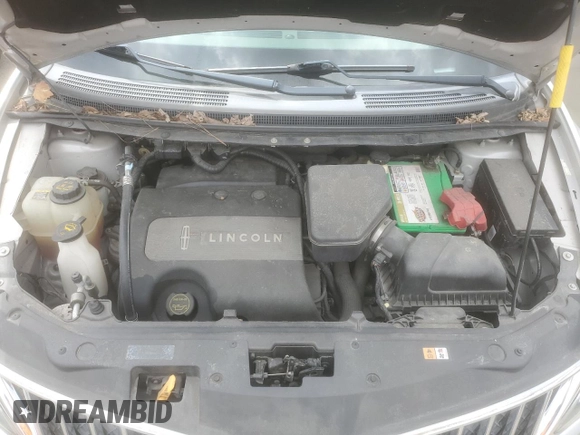 2014 Lincoln MKX with VIN 2LMDJ6JK3EBL07783, listed as a Copart auction lot 53262235 with 57,923 mi miles and Salvage Title. Bid and sale history available at DreamBid. Image 11.