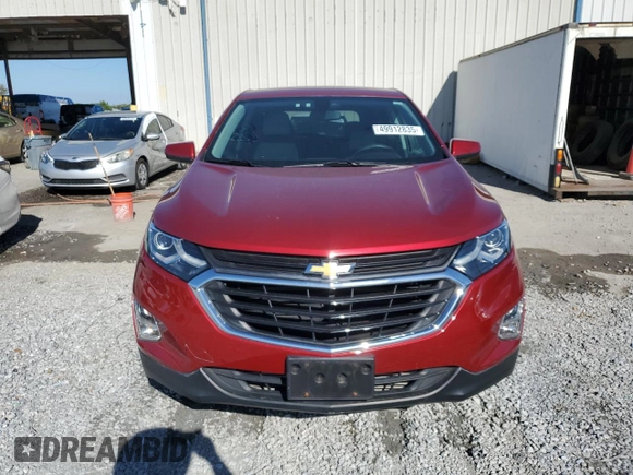 2018 Chevrolet Equinox LT with VIN 2GNAXTEX5J6236960, listed as a Copart auction lot 49912835 with 48,915 mi miles and Salvage Title. Bid and sale history available at carsss.com. Image 5.