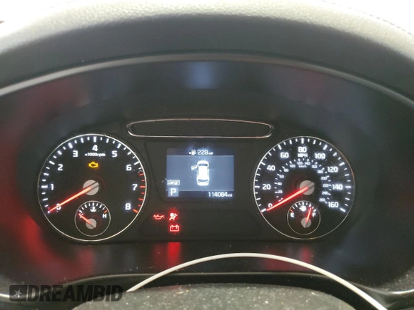 2020 Kia Sorento LX V6 with VIN 5XYPGDA53LG631156, listed as a Copart auction lot 44070025 with 114,084 mi miles and Salvage Title. Bid and sale history available at carsss.com. Image 9.