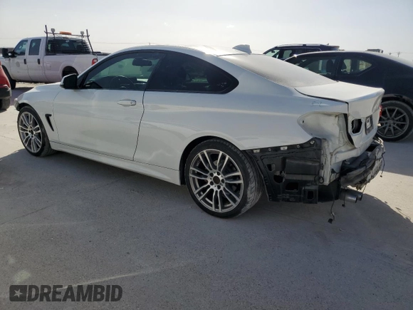 2015 BMW 4 Series 428i z VIN WBA3N3C56FK234418, wystawiony jako Copart lot #48208145 z przebiegiem 66 796 mil mil oraz Szkoda całkowita • Salvage title. Historia ofert i sprzedaży dostępna na DreamBid. Obrazek 2.