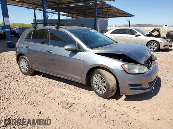 2016 Volkswagen Golf TSI S z VIN 3VW217AU4GM054261, wystawiony jako Copart lot #58098495 z przebiegiem 120 271 mil mil oraz Szkoda całkowita • Salvage title. Historia ofert i sprzedaży dostępna na DreamBid. Obrazek 4.