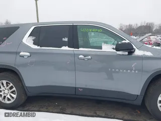2021 Chevrolet Traverse LS with VIN 1GNERFKW3MJ104005, listed as a IAAI auction lot 41084040 with 63,660 mi miles. Bid and sale history available at carsss.com. Image 14.