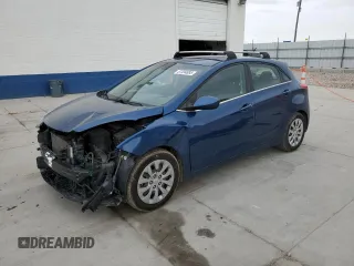 2016 Hyundai Elantra with VIN KMHD35LHXGU252778, listed as a Copart auction lot 57494885 with 125,548 mi miles and Salvage title. Bid and sale history available at DreamBid. Image 1.