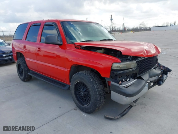 2001 Chevrolet Tahoe LS with VIN 1GNEK13T31R136056, listed as a IAAI auction lot 41507143 with 231,259 mi miles. Bid and sale history available at carsss.com. Image 1.