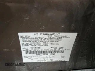 2015 Ford Taurus SE с VIN 1FAHP2D83FG159160, выставлен на аукционе Copart как лот 50523745 с пробегом Не указан миль и Списание • Salvage title. История ставок и продаж доступна на DreamBid. Изображение 14.