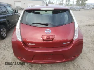 2015 Nissan LEAF SV with VIN 1N4AZ0CP6FC313084, listed as a Copart auction lot 74551593 with 103,628 mi miles. Bid and sale history available at carsss.com. Image 6.