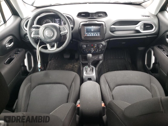2021 Jeep Renegade Sport with VIN ZACNJCABXMPM22391, listed as a Copart auction lot 53554605 with 24,008 mi miles and Salvage title. Bid and sale history available at DreamBid. Image 8.