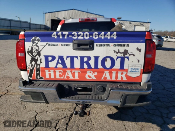 2019 Chevrolet Colorado 2WD Work Truck with VIN 1GCGSBEN0K1258993, listed as a Copart auction lot 42415185 with 149,519 mi miles and Salvage Title. Bid and sale history available at carsss.com. Image 6.