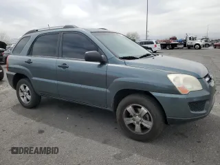 2009 Kia Sportage LX with VIN KNDJF724397574804, listed as a Copart auction lot 51101525 with 147,183 mi miles and Salvage Title. Bid and sale history available at carsss.com. Image 4.