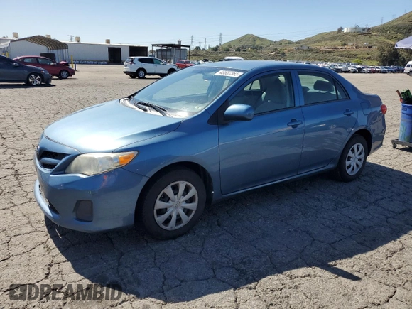 2012 Toyota Corolla L with VIN 5YFBU4EE5CP058978, listed as a Copart auction lot 48637365 with 129,295 mi miles and Clean Title. Bid and sale history available at carsss.com. Image 1.