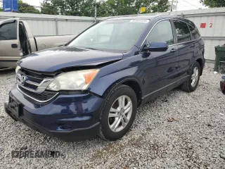 2011 Honda CR-V EX-L with VIN 5J6RE4H7XBL067007, listed as a Copart auction lot 60864225 with 142,894 mi miles and Salvage title. Bid and sale history available at DreamBid. Image 1.
