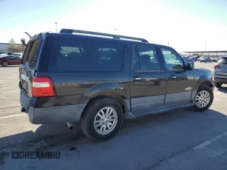 2007 Ford Expedition EL XLT with VIN 1FMFK15527LA06756, listed as a Copart auction lot 81134164 with 201,146 mi miles and Salvage Title. Bid and sale history available at carsss.com. Image 3.
