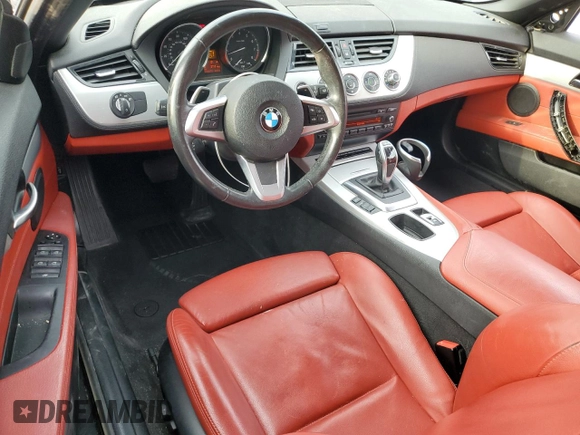 2016 BMW Z4 sDrive28i with VIN WBALL5C50GP557837, listed as a Copart auction lot 51038615 with 59,878 mi miles and Salvage Title. Bid and sale history available at carsss.com. Image 8.