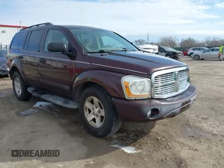 2004 Dodge Durango SLT z VIN 1D4HB48DX4F185546, wystawiony jako IAAI lot #41550289 z przebiegiem 184 817 mil mil oraz . Historia ofert i sprzedaży dostępna na DreamBid. Obrazek 1.