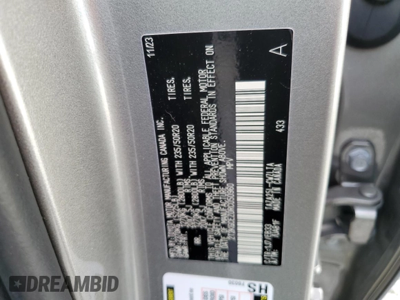 2024 Lexus NX with VIN 2T2KGCEZ0RC050960, listed as a Copart auction lot 69691444 with 6,975 mi miles and Salvage Title. Bid and sale history available at carsss.com. Image 15.