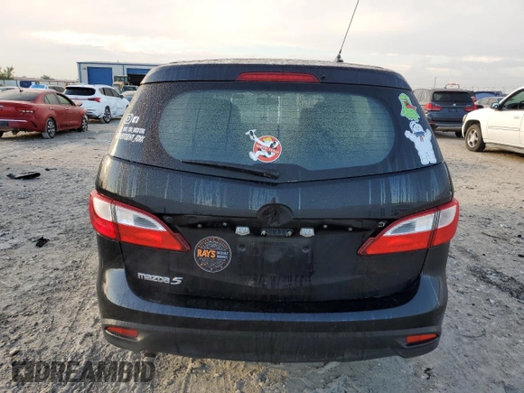 2014 Mazda 5 Sport with VIN JM1CW2BLXE0170260, listed as a Copart auction lot 72820824 with 166,315 mi miles and Salvage Title. Bid and sale history available at DreamBid. Image 6.