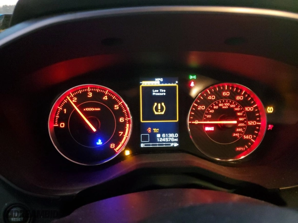 2017 Subaru Impreza Sport with VIN 4S3GTAK68H1714493, listed as a Copart auction lot 80633344 with 124,576 mi miles and Salvage Title. Bid and sale history available at carsss.com. Image 9.