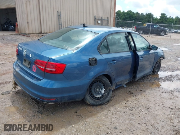 2015 Volkswagen Jetta S с VIN 3VW2K7AJ3FM306356, выставлен на аукционе IAAI как лот 42244687 с пробегом 87 901 миль миль и . История ставок и продаж доступна на DreamBid. Изображение 4.