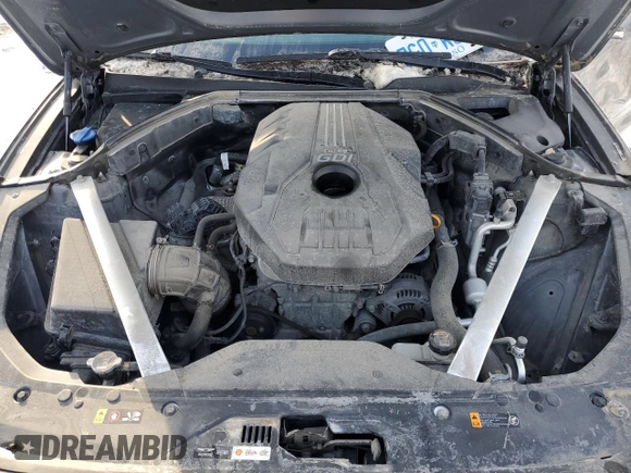 2020 Genesis G70 2.0T Sport with VIN KMTG24LA4LU049107, listed as a Copart auction lot 86111044 with 128,379 mi miles and Salvage Title. Bid and sale history available at carsss.com. Image 11.
