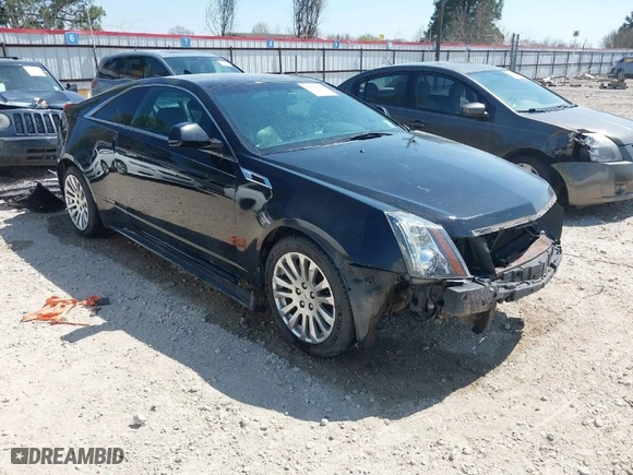 2011 Cadillac CTS Coupe with VIN 1G6DA1ED4B0162283, listed as a IAAI auction lot 41769792 with 167,862 mi miles. Bid and sale history available at carsss.com. Image 1.