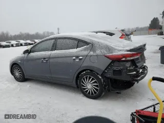 2017 Hyundai Elantra SE with VIN KMHD84LFXHU169749, listed as a Copart auction lot 87589625 with 255,199 mi miles and Salvage Title. Bid and sale history available at carsss.com. Image 2.