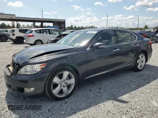 2011 Lexus LS 460 with VIN JTHBL5EF1B5101711, listed as a Copart auction lot 62313825 with 45,985 mi miles and Non repairable. Bid and sale history available at DreamBid. Image 1.