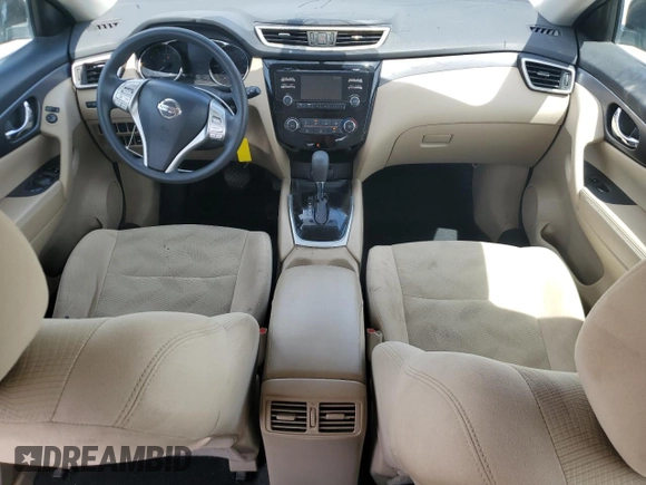 2016 Nissan Rogue SV z VIN 5N1AT2MVXGC765038, wystawiony jako Copart lot #57159415 z przebiegiem 135 163 mil mil oraz Szkoda całkowita • Salvage title. Historia ofert i sprzedaży dostępna na DreamBid. Obrazek 8.