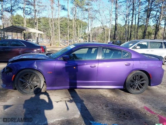 2019 Dodge Charger Scat Pack with VIN 2C3CDXGJ2KH646944, listed as a IAAI auction lot 41707493 with NaN miles. Bid and sale history available at carsss.com. Image 14.