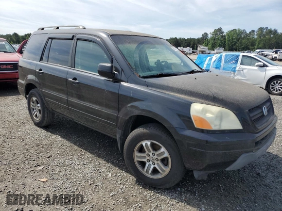 2005 Honda Pilot EX with VIN 5FNYF18495B067400, listed as a Copart auction lot 55572315 with 323,703 mi miles and Clean Title. Bid and sale history available at DreamBid. Image 4.