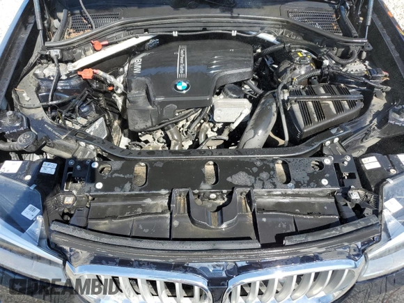 2017 BMW X3 xDrive28i with VIN 5UXWX9C35H0W70119, listed as a Copart auction lot 52718705 with 70,277 mi miles and Salvage Title. Bid and sale history available at DreamBid. Image 12.