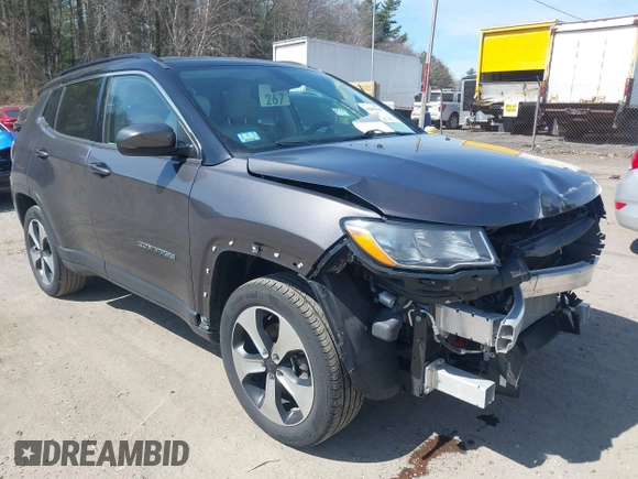 2020 Jeep Compass Latitude z VIN 3C4NJDBB3LT148966, wystawiony jako IAAI lot #41899107 z przebiegiem 35 782 mil mil oraz . Historia ofert i sprzedaży dostępna na DreamBid. Obrazek 1.
