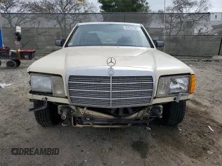 1989 Mercedes-Benz 300 with VIN WDBCA24D2KA430787, listed as a Copart auction lot 50655785 with 145,064 mi miles and Salvage Title. Bid and sale history available at DreamBid. Image 5.