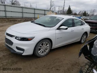 2018 Chevrolet Malibu LT with VIN 1G1ZD5ST2JF211627, listed as a Copart auction lot 50802975 with 51,077 mi miles and Salvage Title. Bid and sale history available at carsss.com. Image 1.