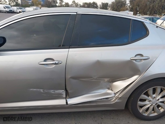 2014 Kia Optima EX with VIN 5XXGN4A76EG289586, listed as a IAAI auction lot 41536459 with 65,739 mi miles. Bid and sale history available at carsss.com. Image 13.