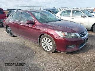 2015 Honda Accord EX-L with VIN 1HGCR2F8XFA003889, listed as a IAAI auction lot 41916056 with 114,741 mi miles and . Bid and sale history available at DreamBid. Image 1.