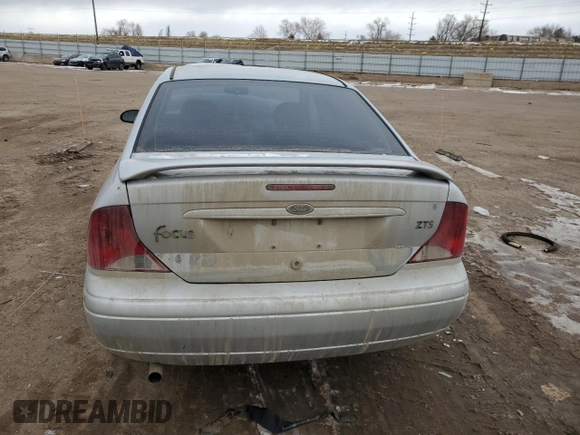2003 Ford Focus ZTS with VIN 1FAFP38303W141969, listed as a Copart auction lot 42167815 with 192,842 mi miles and Salvage Title. Bid and sale history available at carsss.com. Image 6.