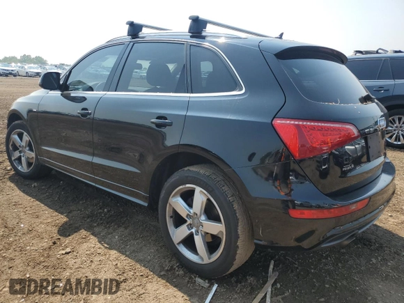 2012 Audi Q5 Premium Plus with VIN WA1DKAFP9CA004546, listed as a Copart auction lot 59537775 with 187,338 mi miles and Salvage title. Bid and sale history available at DreamBid. Image 2.