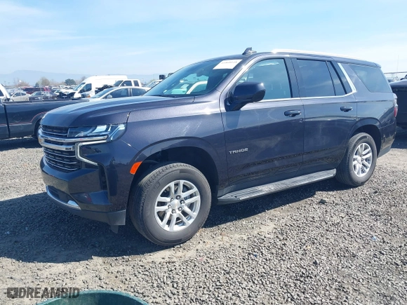 2024 Chevrolet Tahoe LT with VIN 1GNSCNKD6RR127865, listed as a IAAI auction lot 41868118 with 25,219 mi miles. Bid and sale history available at carsss.com. Image 2.