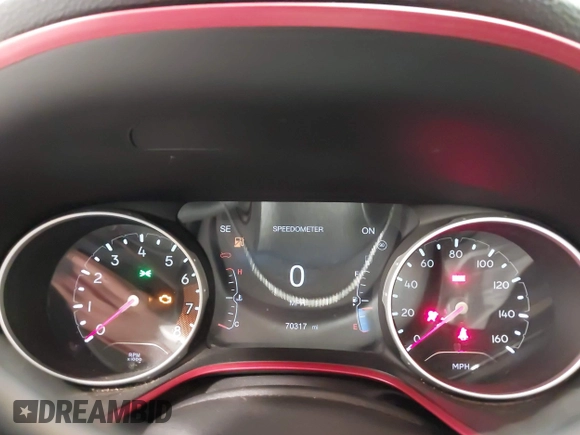 2021 Jeep Compass Trailhawk z VIN 3C4NJDDBXMT586981, wystawiony jako IAAI lot #42116028 z przebiegiem 70 317 mil mil oraz . Historia ofert i sprzedaży dostępna na DreamBid. Obrazek 7.