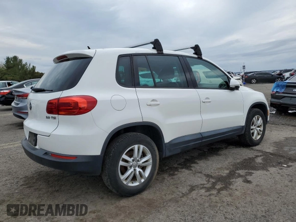 2013 Volkswagen Tiguan S with VIN WVGAV3AX7DW596953, listed as a Copart auction lot 53107845 with 131,732 mi miles and Clean title. Bid and sale history available at DreamBid. Image 3.