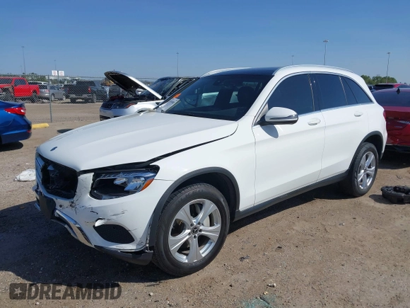 2018 Mercedes-Benz GLC with VIN WDC0G4JBXJV032990, listed as a IAAI auction lot 41858892 with 101,678 mi miles. Bid and sale history available at carsss.com. Image 17.