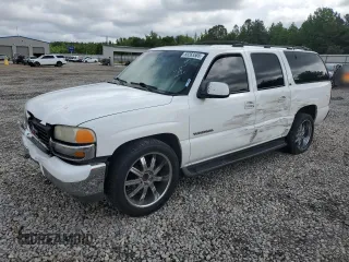 2001 GMC Yukon XL SLT z VIN 3GKEC16T41G261654, wystawiony jako Copart lot #55263585 z przebiegiem 384 161 mil mil oraz Szkoda całkowita • Salvage title. Historia ofert i sprzedaży dostępna na DreamBid. Obrazek 1.