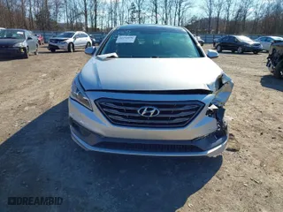 2016 Hyundai Sonata 2.4L Sport with VIN 5NPE34AF8GH265222, listed as a IAAI auction lot 41698098 with 114,805 mi miles. Bid and sale history available at carsss.com. Image 12.