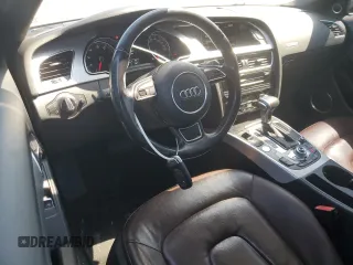 2016 Audi A5 Premium Plus with VIN WAUM2AFRXGA012620, listed as a Copart auction lot 53327735 with 138,216 mi miles and Salvage title. Bid and sale history available at DreamBid. Image 8.