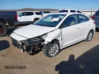 2019 Hyundai Accent SE with VIN 3KPC24A38KE068774, listed as a IAAI auction lot 41768663 with 17,916 mi miles. Bid and sale history available at carsss.com. Image 2.