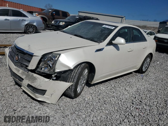 2011 Cadillac CTS Luxury with VIN 1G6DE5EY9B0112607, listed as a Copart auction lot 46116105 with 65,524 mi miles and Salvage Title. Bid and sale history available at DreamBid. Image 1.