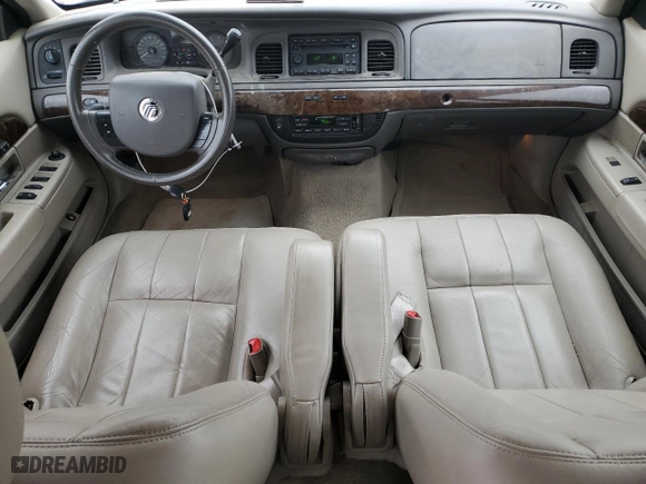 2011 Mercury Grand Marquis LS with VIN 2MEBM7FV5BX607958, listed as a Copart auction lot 50061725 with 103,366 mi miles and Clean Title. Bid and sale history available at carsss.com. Image 8.