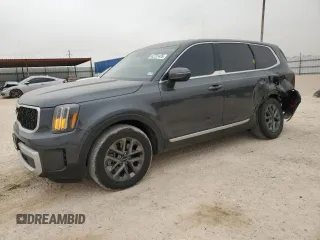 2024 Kia Telluride LX z VIN 5XYP24GC1RG508551, wystawiony jako Copart lot #42731435 z przebiegiem 16 931 mil mil oraz Szkoda całkowita • Salvage title. Historia ofert i sprzedaży dostępna na DreamBid. Obrazek 1.