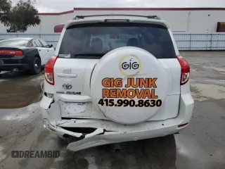 2007 Toyota RAV4 Limited with VIN JTMZK31VX75008441, listed as a Copart auction lot 44715115 with 156,103 mi miles and Salvage Title. Bid and sale history available at carsss.com. Image 6.
