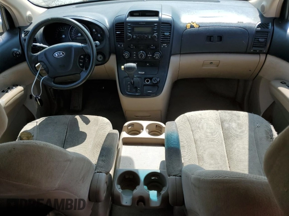 2007 Kia Sedona with VIN KNDMB133376125024, listed as a Copart auction lot 83657414 with 259,814 mi miles and Non Repairable. Bid and sale history available at carsss.com. Image 8.
